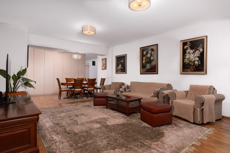 Soseaua Nordului- Herastrau apartament 3 camere 132 mp, mobilat